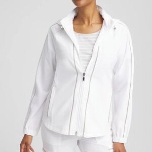 Zenergy® UPF Neema Zip-Front Caviar Trim Jacket